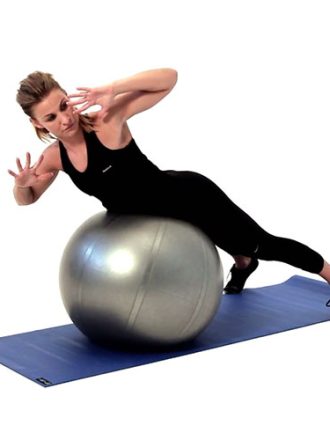 توپ ورزشی جیم بال (Gym Ball) 🧘‍♀️ | توپ پیلاتس و یوگا (همراه با تلمبه) - تصویر 2