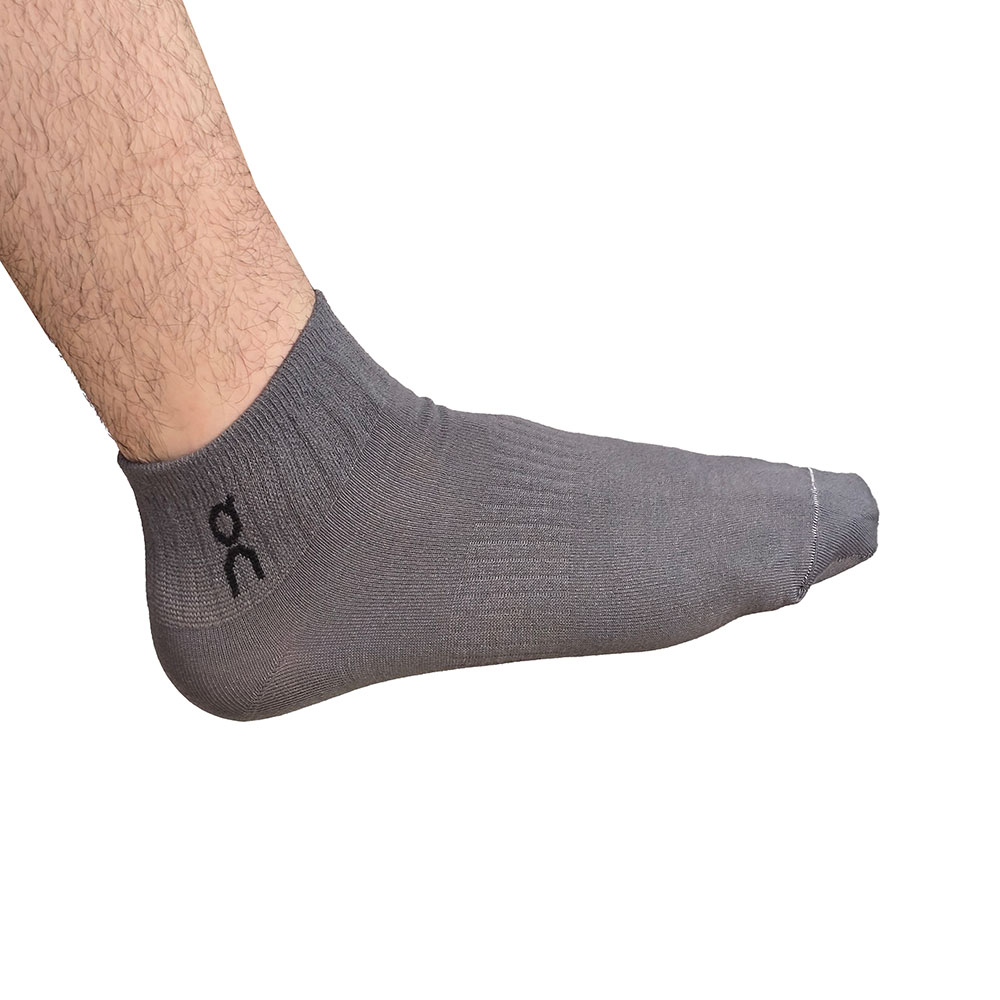 جوراب مچی ورزشی مردانه و زنانه طرح آنرانینگ On Running رنگ مشکی نخ هندی